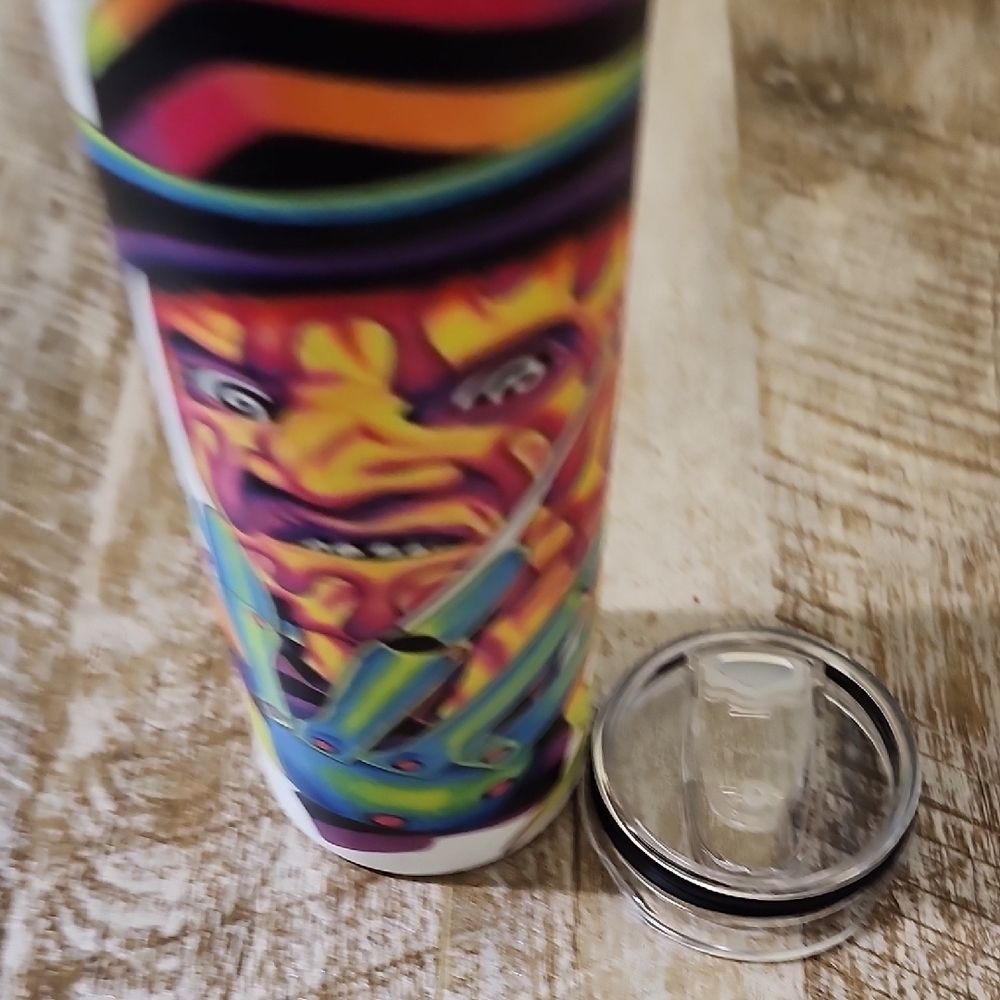 Colorful Horror-Themed Tumbler - Picture 12 of 13